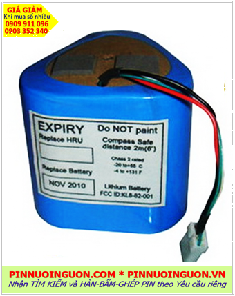 Pin NBB-303A EPIRB, Pin Phao hàng hải NBB-303A EPIRB 11,2V lithium 10AH /Nhận hàn ghép pin 